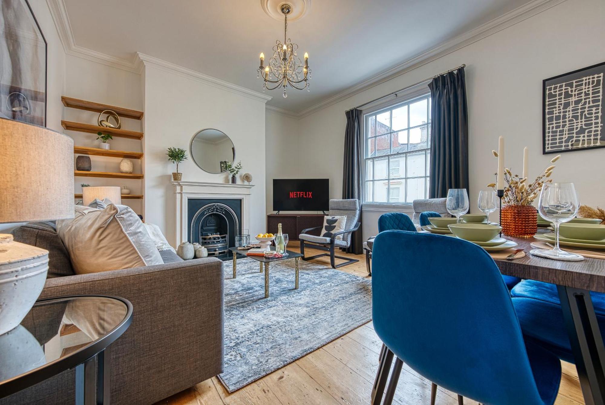 2 Bed Stunning Chic Modern Spacious Apt, Ocean Village, Southampton - Plenty Of Parking - By Blue Puffin Stays Экстерьер фото
